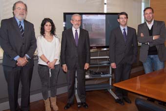 Participantes en la presentación del museo.